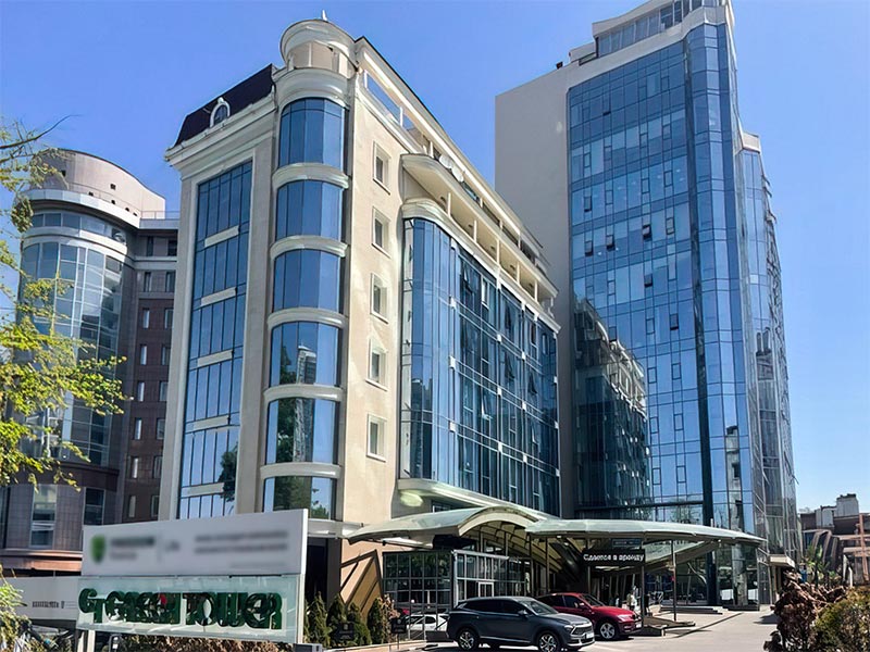 The MWM office in Almaty is located on the 9th floor of the Green Tower Business Center.